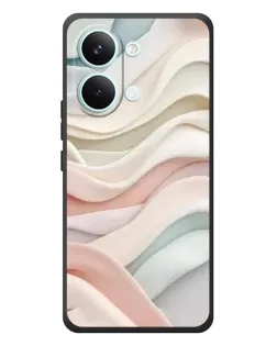 Чехол для Xiaomi Poco X8 Pro Max с картинкой «Пастельные нежные волны»