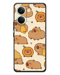 Чехол для Xiaomi Poco X8 Pro Max с картинкой «Капибары с апельсинами»