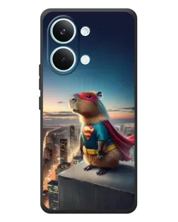 Чехол для Xiaomi Poco X8 Pro Max с картинкой «Капи-мен супергерой»