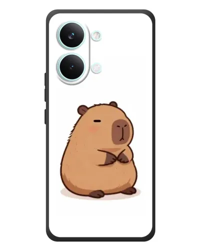 Чехол для Xiaomi Poco X8 Pro Max с картинкой «Толстенькая капибара»
