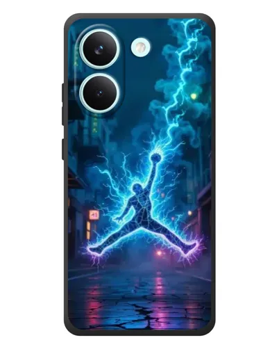 Чохол для Xiaomi Poco X8 Pro з картинкою «Jordan Gold Jumpman»