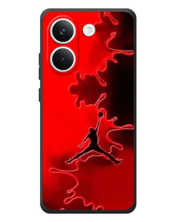 Чохол для Xiaomi Poco X8 Pro з картинкою «Jordan Red Smoke»