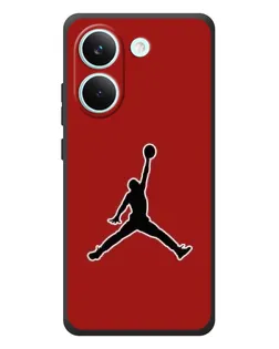 Чохол для Xiaomi Poco X8 Pro з картинкою «Jordan Red Back»