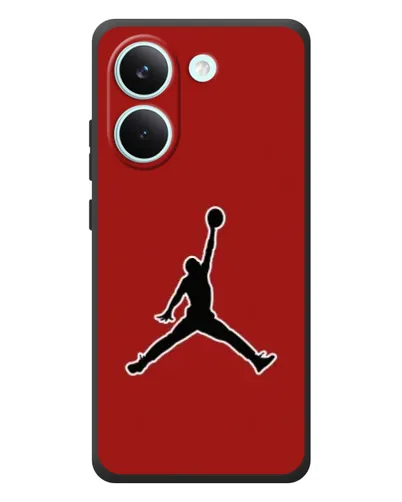 Чохол для Xiaomi Poco X8 Pro з картинкою «Jordan Red Back»