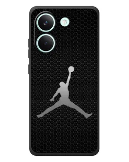 Чохол для Xiaomi Poco X8 Pro з картинкою «Jordan Dark Carbon»