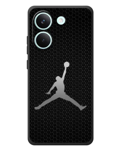 Чохол для Xiaomi Poco X8 Pro з картинкою «Jordan Dark Carbon»