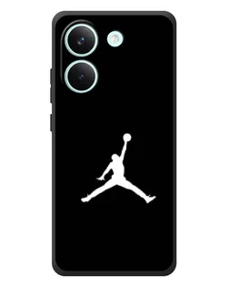 Чохол для Xiaomi Poco X8 Pro з картинкою «Jordan Silhouette»