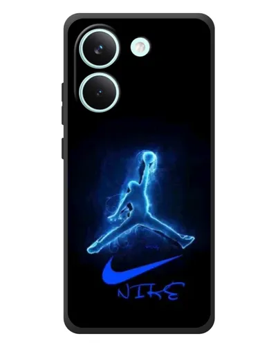 Чохол для Xiaomi Poco X8 Pro з картинкою «Jordan Neon Blue»