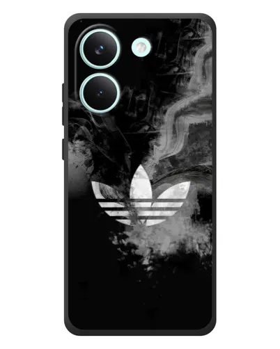 Чохол для Xiaomi Poco X8 Pro з картинкою «Абстрактний дим Adidas»