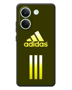 Чохол для Xiaomi Poco X8 Pro з картинкою «Оливковий градієнт Adidas»