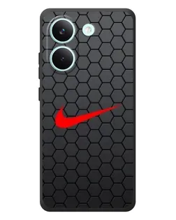Чохол для Xiaomi Poco X8 Pro з картинкою «Nike — карбонова сітка» Чохол для Xiaomi Poco X8 Pro з картинкою «Nike — карбонова сітка»