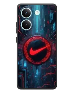 Чохол для Xiaomi Poco X8 Pro з картинкою «Техногенний стиль Nike»