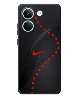 Чохол для Xiaomi Poco X8 Pro з картинкою «Абстрактний дизайн Nike»