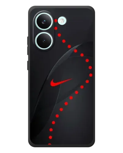 Чохол для Xiaomi Poco X8 Pro з картинкою «Абстрактний дизайн Nike»