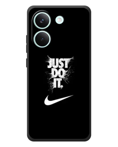 Чохол для Xiaomi Poco X8 Pro з картинкою «Текстовий принт Nike»