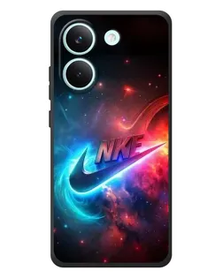 Чохол для Xiaomi Poco X8 Pro з картинкою «Вогняний логотип Nike»