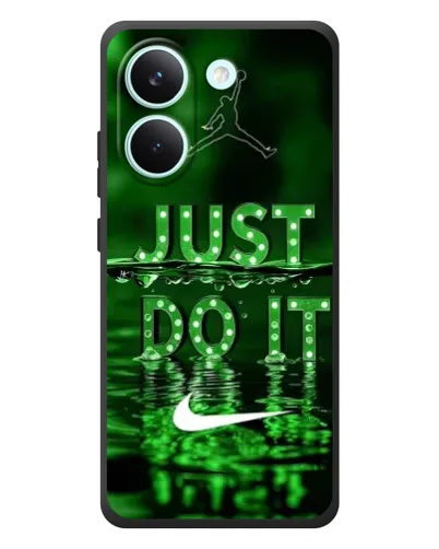 Чохол для Xiaomi Poco X8 Pro з картинкою «Зелений неоновий Nike»