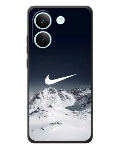 Чохол для Xiaomi Poco X8 Pro з картинкою «Nike — зимові гори»