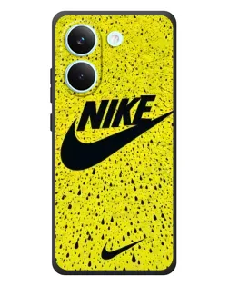 Чохол для Xiaomi Poco X8 Pro з картинкою «Жовтий текстурний Nike»