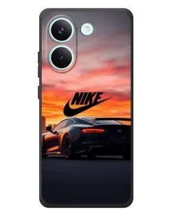 Чохол для Xiaomi Poco X8 Pro з картинкою «Nike та суперкар»