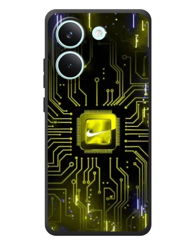 Чохол для Xiaomi Poco X8 Pro з картинкою «Nike — золота іскра»