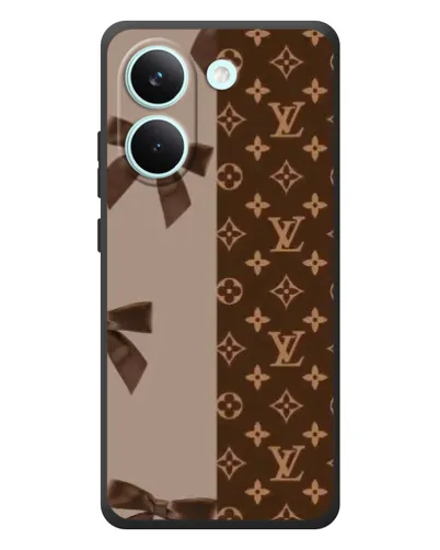 Чохол для Xiaomi Poco X8 Pro з картинкою «Louis Vuitton — банти»