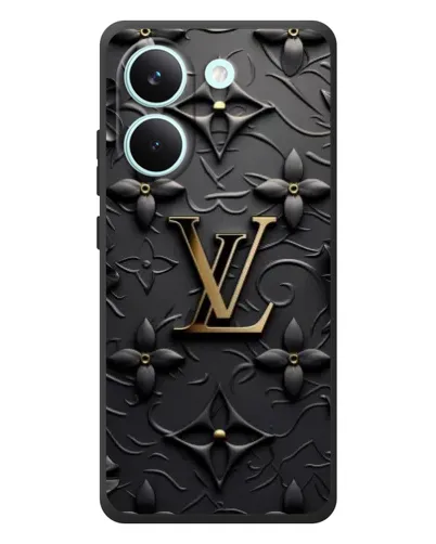 Чохол для Xiaomi Poco X8 Pro з картинкою «Шкіряна текстура LV»
