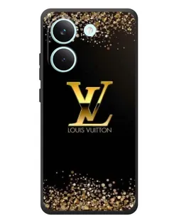 Чохол для Xiaomi Poco X8 Pro з картинкою «LV — золоті іскри»