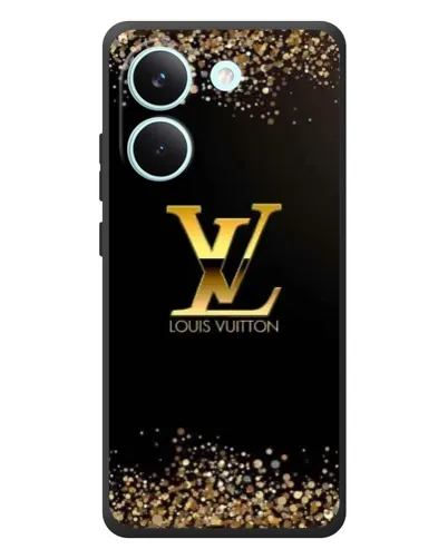 Чохол для Xiaomi Poco X8 Pro з картинкою «LV — золоті іскри»