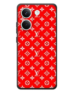 Чохол для Xiaomi Poco X8 Pro з картинкою «Яскравий паттерн LV»