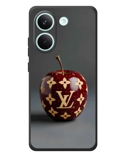 Чохол для Xiaomi Poco X8 Pro з картинкою «Червоне яблуко LV»