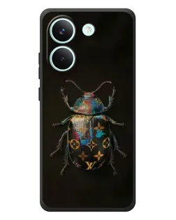 Чохол для Xiaomi Poco X8 Pro з картинкою «LV — мармуровий принт»
