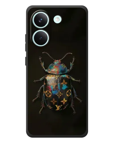 Чохол для Xiaomi Poco X8 Pro з картинкою «LV — мармуровий принт»