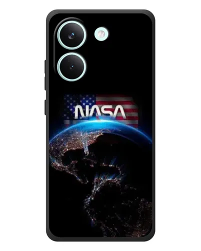 Чохол для Xiaomi Poco X8 Pro з картинкою «Земля з космосу NASA»