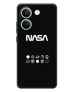 Чохол для Xiaomi Poco X8 Pro з картинкою «NASA — технічний принт»