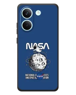Чохол для Xiaomi Poco X8 Pro з картинкою «NASA — місячна місія»