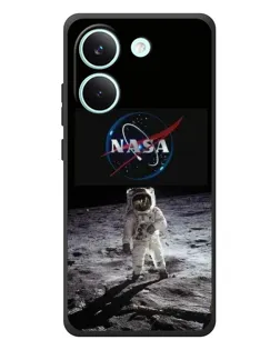 Чохол для Xiaomi Poco X8 Pro з картинкою «Астронавт на Місяці»