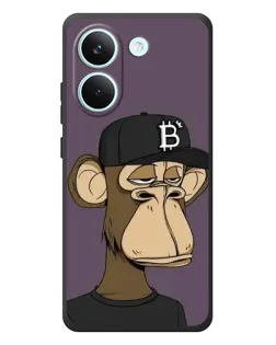 Чохол для Xiaomi Poco X8 Pro з картинкою «Bored Ape в кепці»