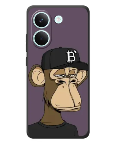 Чохол для Xiaomi Poco X8 Pro з картинкою «Bored Ape в кепці»