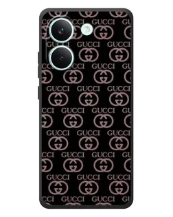 Чохол для Xiaomi Poco X8 Pro з картинкою «Класична монограма Gucci»