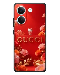 Чохол для Xiaomi Poco X8 Pro з картинкою «Gucci — золотий сад»