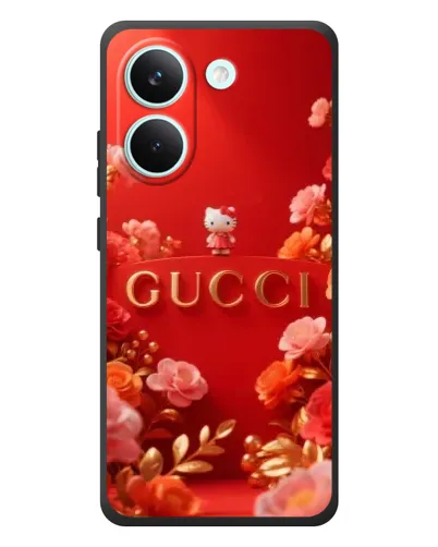 Чохол для Xiaomi Poco X8 Pro з картинкою «Gucci — золотий сад»