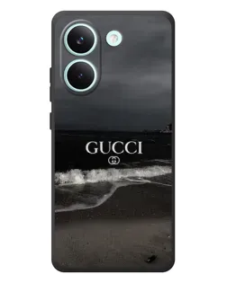 Чохол для Xiaomi Poco X8 Pro з картинкою «Gucci — морський прибій»