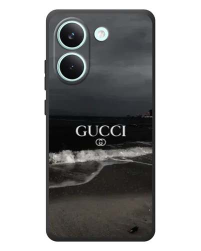Чохол для Xiaomi Poco X8 Pro з картинкою «Gucci — морський прибій»
