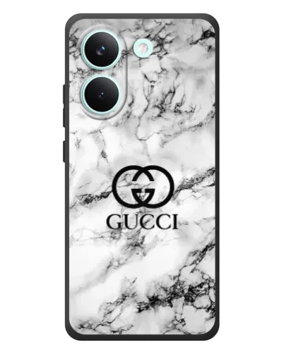 Чохол для Xiaomi Poco X8 Pro з картинкою «Gucci — мармуровий шик»