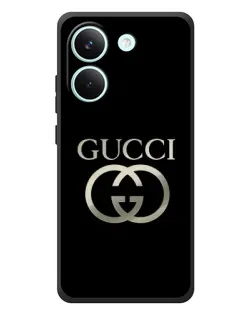 Чохол для Xiaomi Poco X8 Pro з картинкою «Gucci — золото на чорному» Чохол для Xiaomi Poco X8 Pro з картинкою «Gucci — золото на чорному»