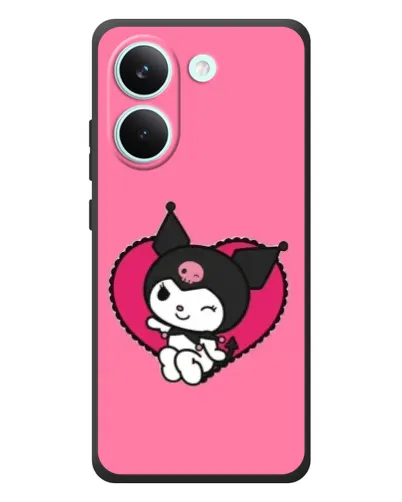 Чохол для Xiaomi Poco X8 Pro з картинкою «Kuromi — любов у серці»