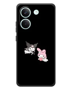 Чохол для Xiaomi Poco X8 Pro з картинкою «My Melody та Kuromi» Чохол для Xiaomi Poco X8 Pro з картинкою «My Melody та Kuromi»