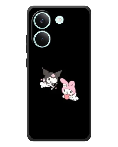 Чохол для Xiaomi Poco X8 Pro з картинкою «My Melody та Kuromi»