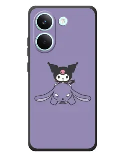 Чохол для Xiaomi Poco X8 Pro з картинкою «Kuromi на ліловому фоні» Чохол для Xiaomi Poco X8 Pro з картинкою «Kuromi на ліловому фоні»